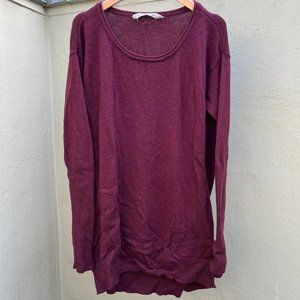 Athleta 100% merino wool tunic sweater (M)